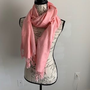 Pink Long Scarf